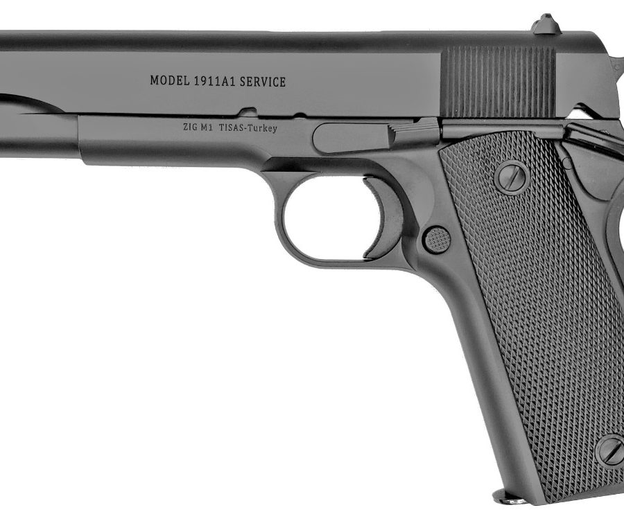 1911 SERVICE BLK 45ACP 5" 10100518