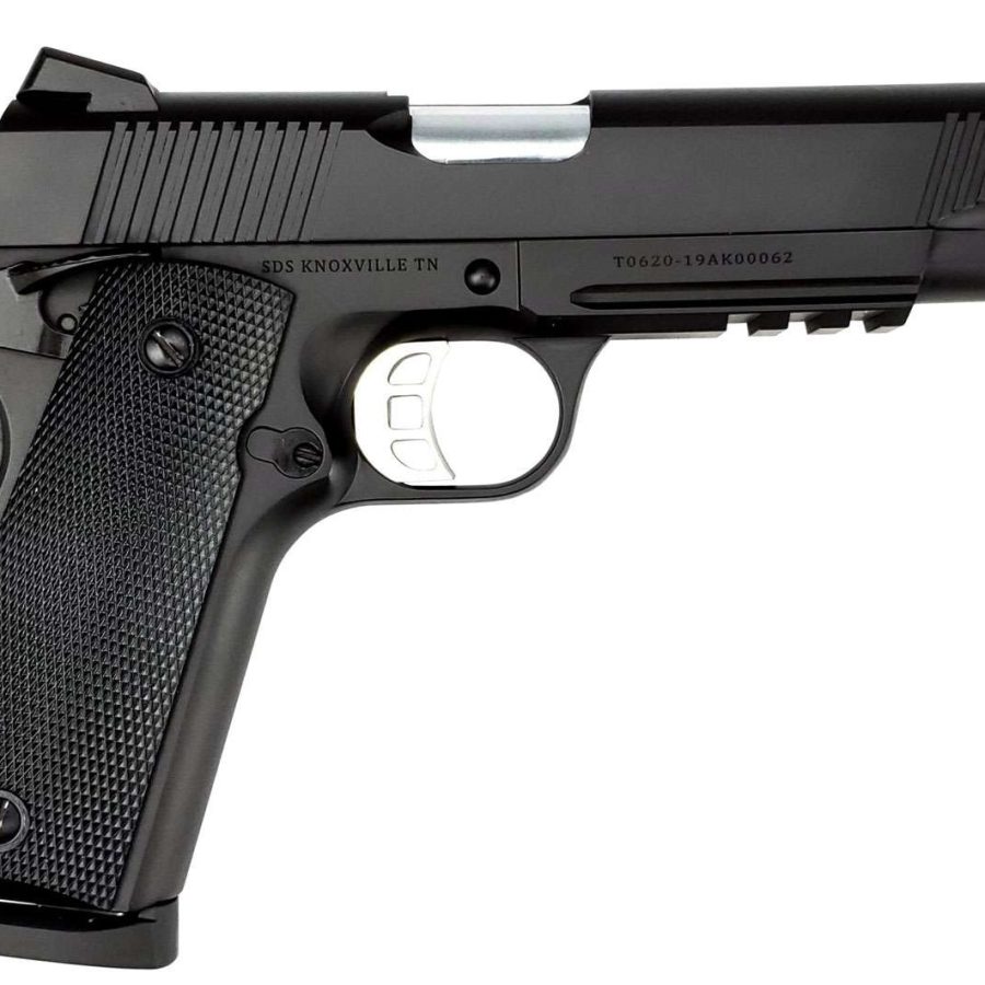 1911 DUTY BLK 45ACP 5" RAIL 10100529