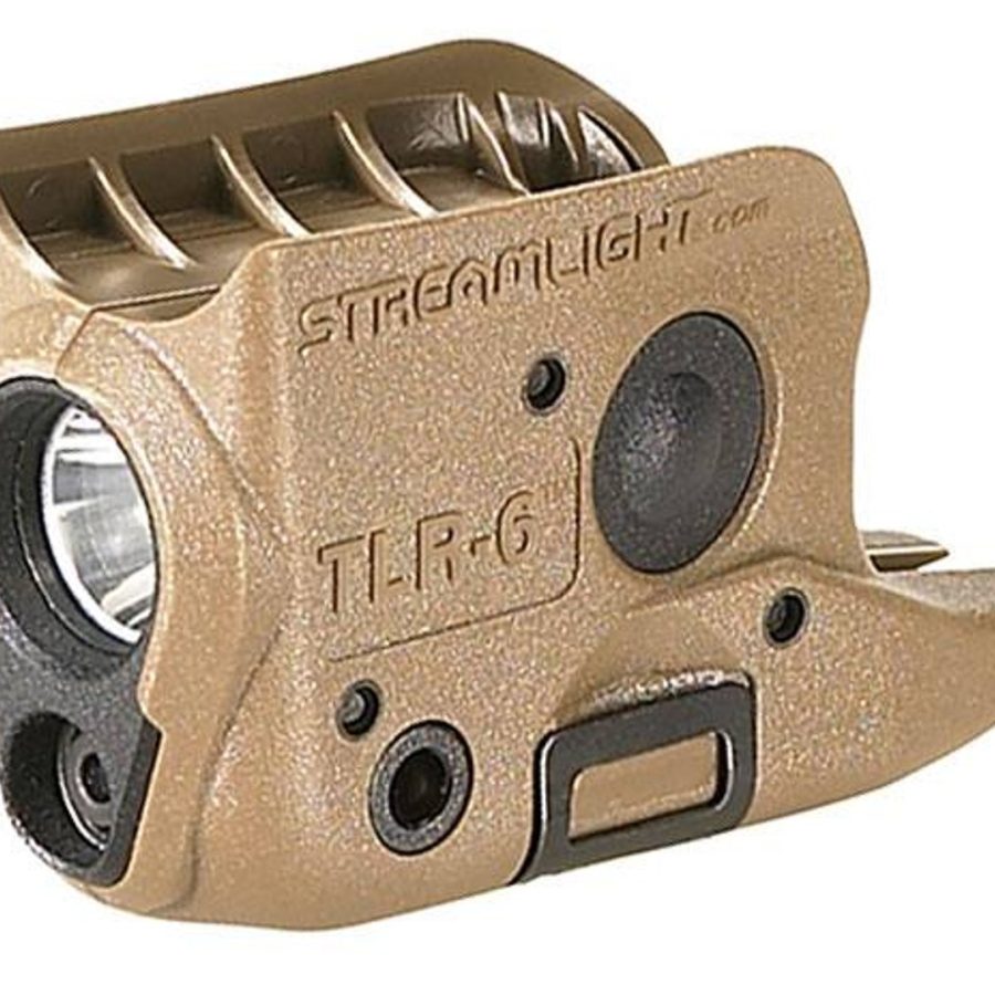 TLR-6 100LM GLOCK 42/43 FDE TACTICAL LIGHT W/RED LASER