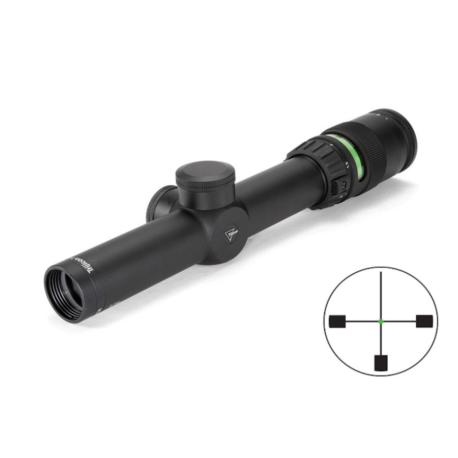 ACCUPOINT 1-4X24 #4GERMAN 30MM TR24-3G | GREEN DOT