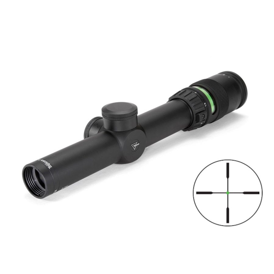 ACCUPOINT 1-4X24 DUPLEX 30MM TR24-C-200071 | GREEN DOT