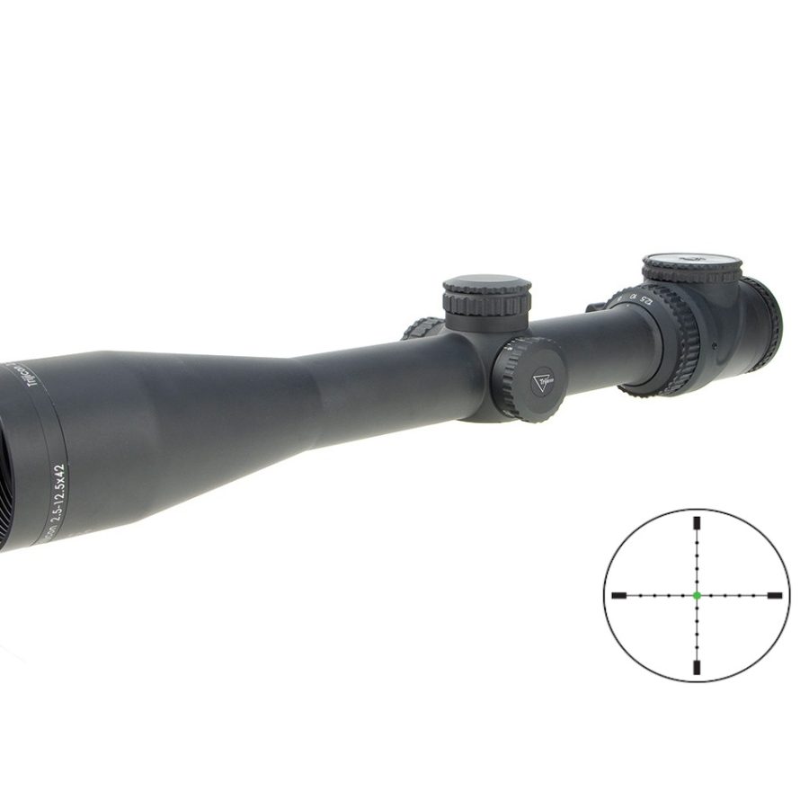 ACCUPOINT 2.5-12.5X42 MIL 30MM TR26-C-200110 | GREEN DOT
