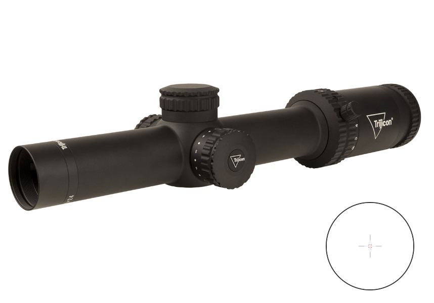 CREDO 1-6X24 BLK 30MM MRAD RED CR624-C-2900023
