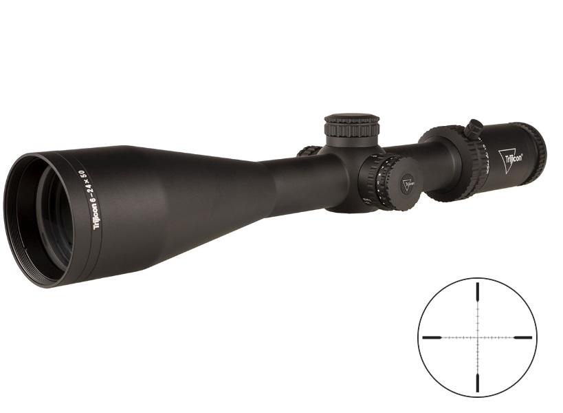 Trijicon TENMILE 6-24X50 30MM MRAD GRN