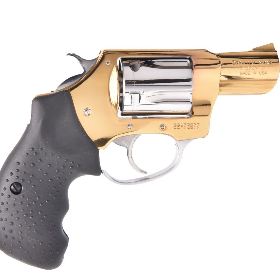 CHARTER GOLD 38SPC HIPOLISH 2" RUBBER GRIPS / 5-SHOT