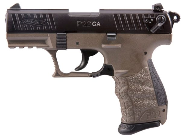 P22 22LR BLK/FDE 10+1 3.4" CA nan