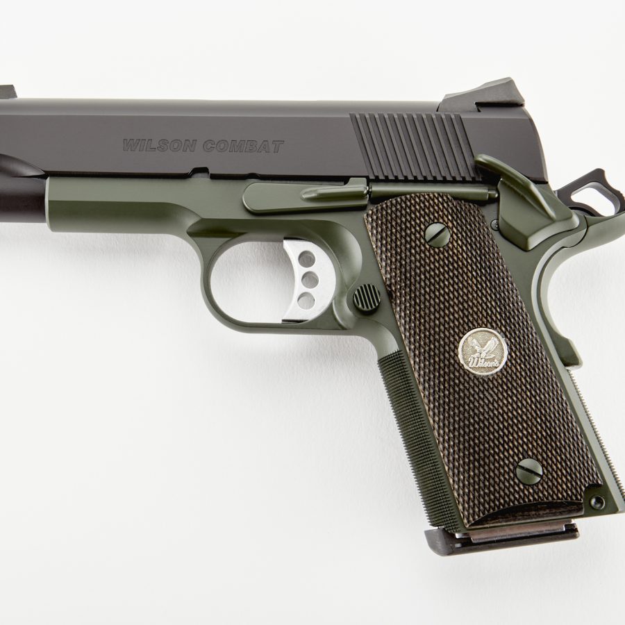 CQBC 45ACP 4" 8+1 BLK/GRN CA WCQBC-T-ACA