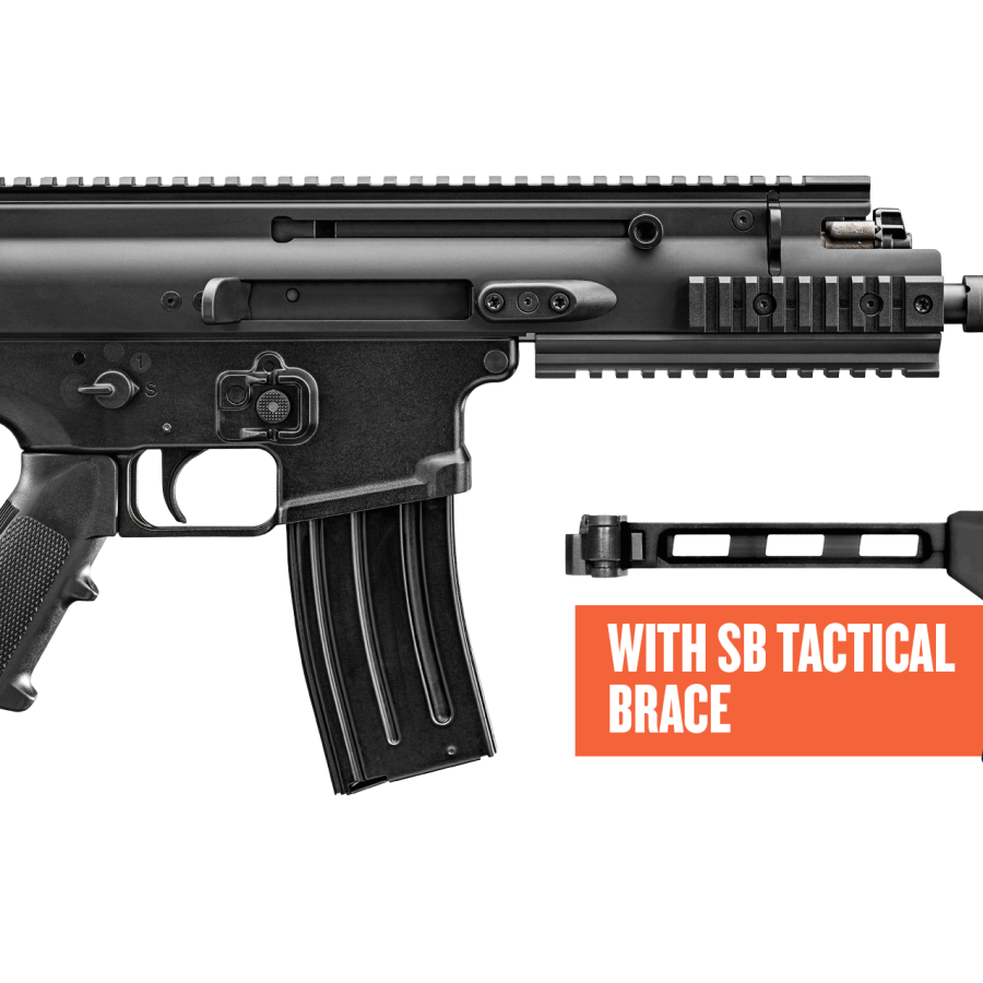 FN SCAR 15P 5.56MM BLK 7.5" BRACE