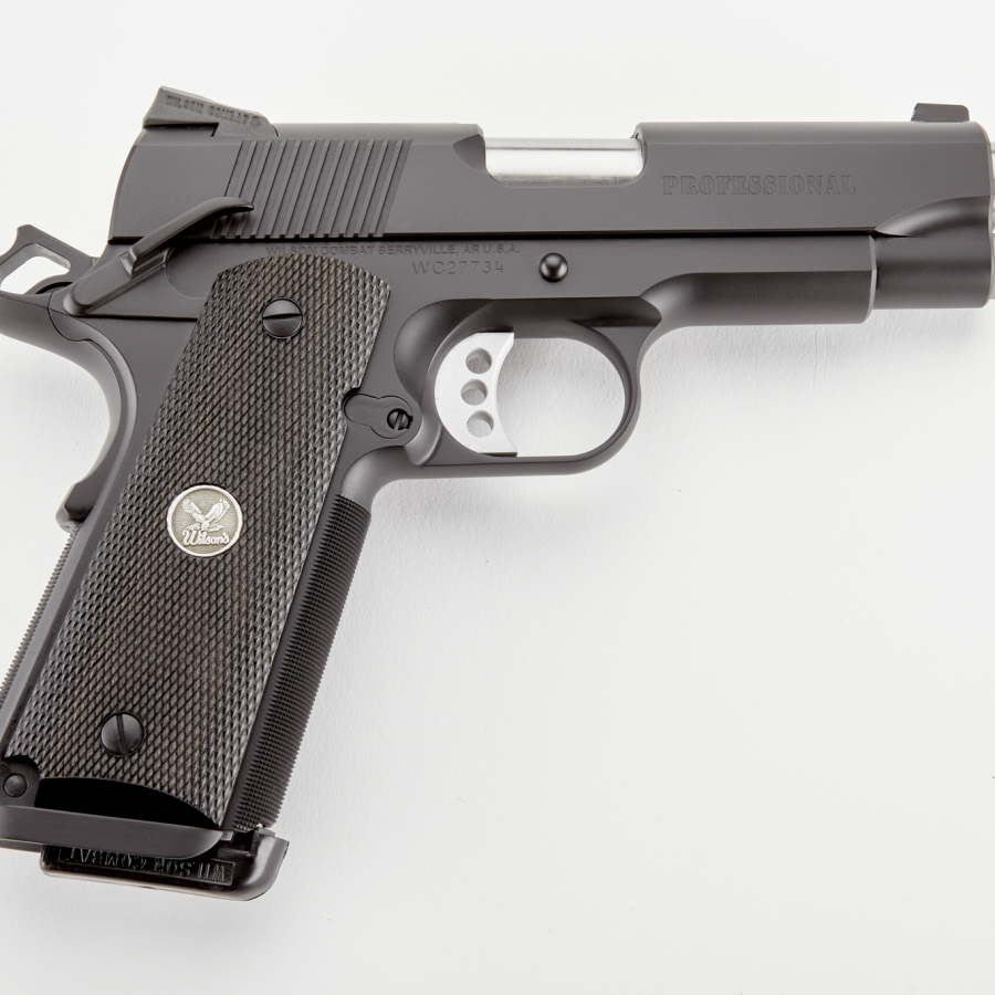 PROFESSIONAL 45ACP 4" BK CA WPM-A-ASCAALL BLK