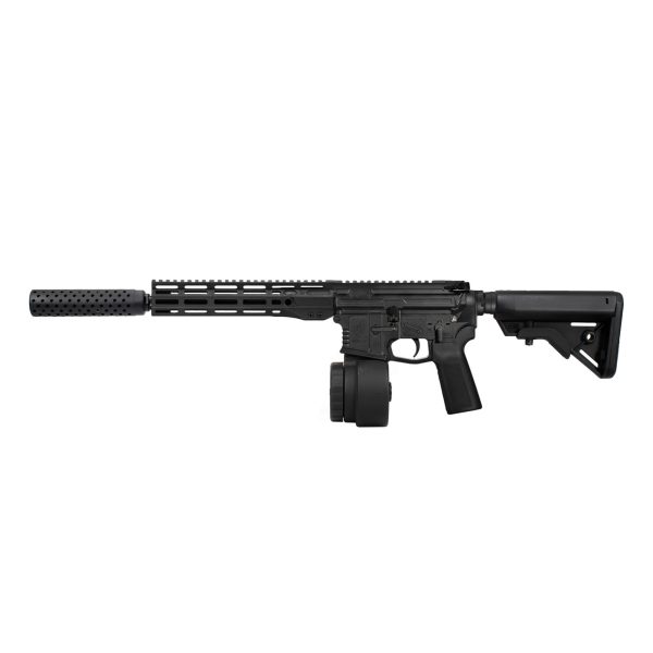 WSM15 5.56MM 16" BLK 50+1 DRUM MOCK SUPPRESSOR