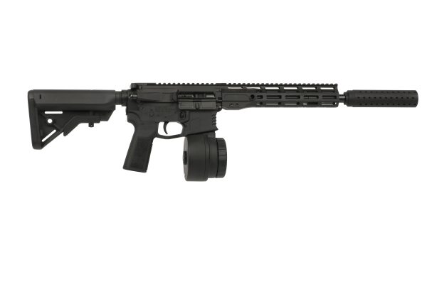 WSM15 5.56MM 16" BLK 10+1 DRUM MOCK SUPPRESSOR