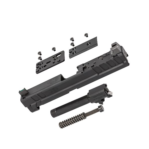 XD OSP 4" SLIDE FULL ASSEMBLY BARREL/RECOIL ASSEMBLY