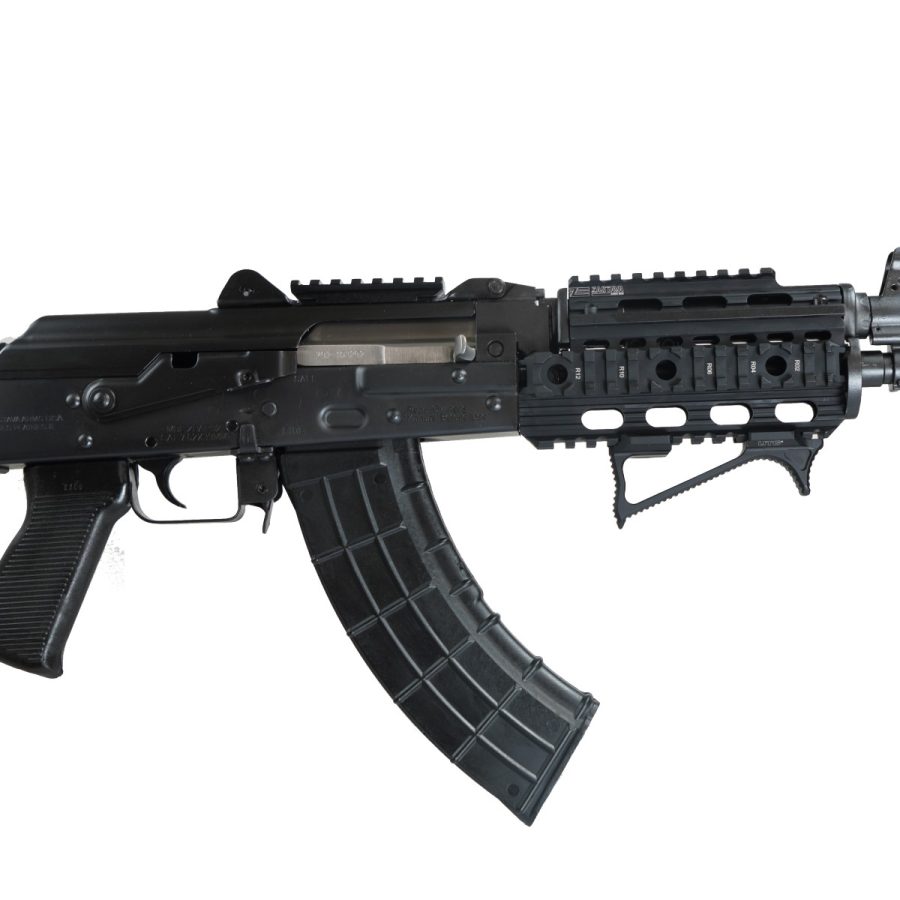 ZPAP92 PIST 7.62X39 BLK TACT QUAD RAIL HANDGUARD