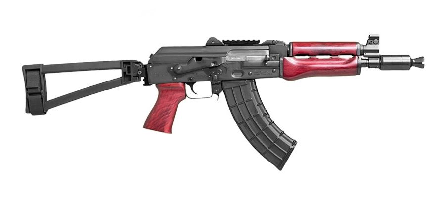 ZPAP92 7.62X39 SERB RED BRACE SERBIAN RED HANDGUARD